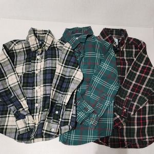 Button-down shirts for Little Boy (3 shirts)